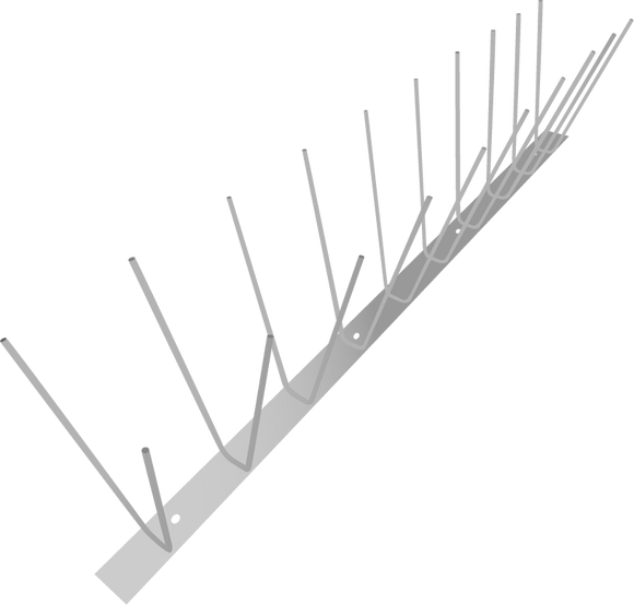 Taubenabwehr | Taubenabwehr Spikes 2-reihig 1 Meter