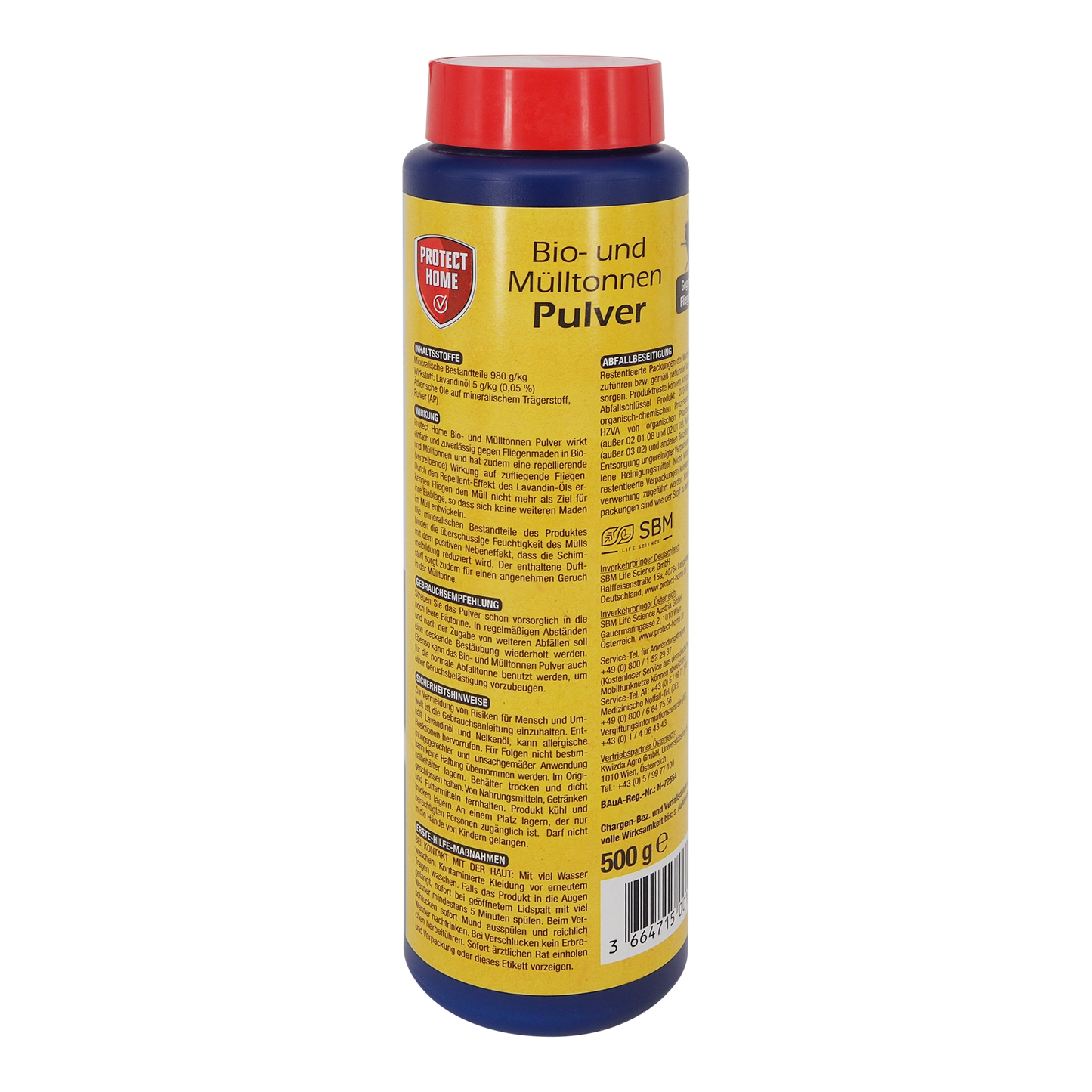 Insektenschutzmittel-Flasche mit Etikett.
