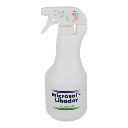 Sprühflasche mit Insektenschutzmittel.