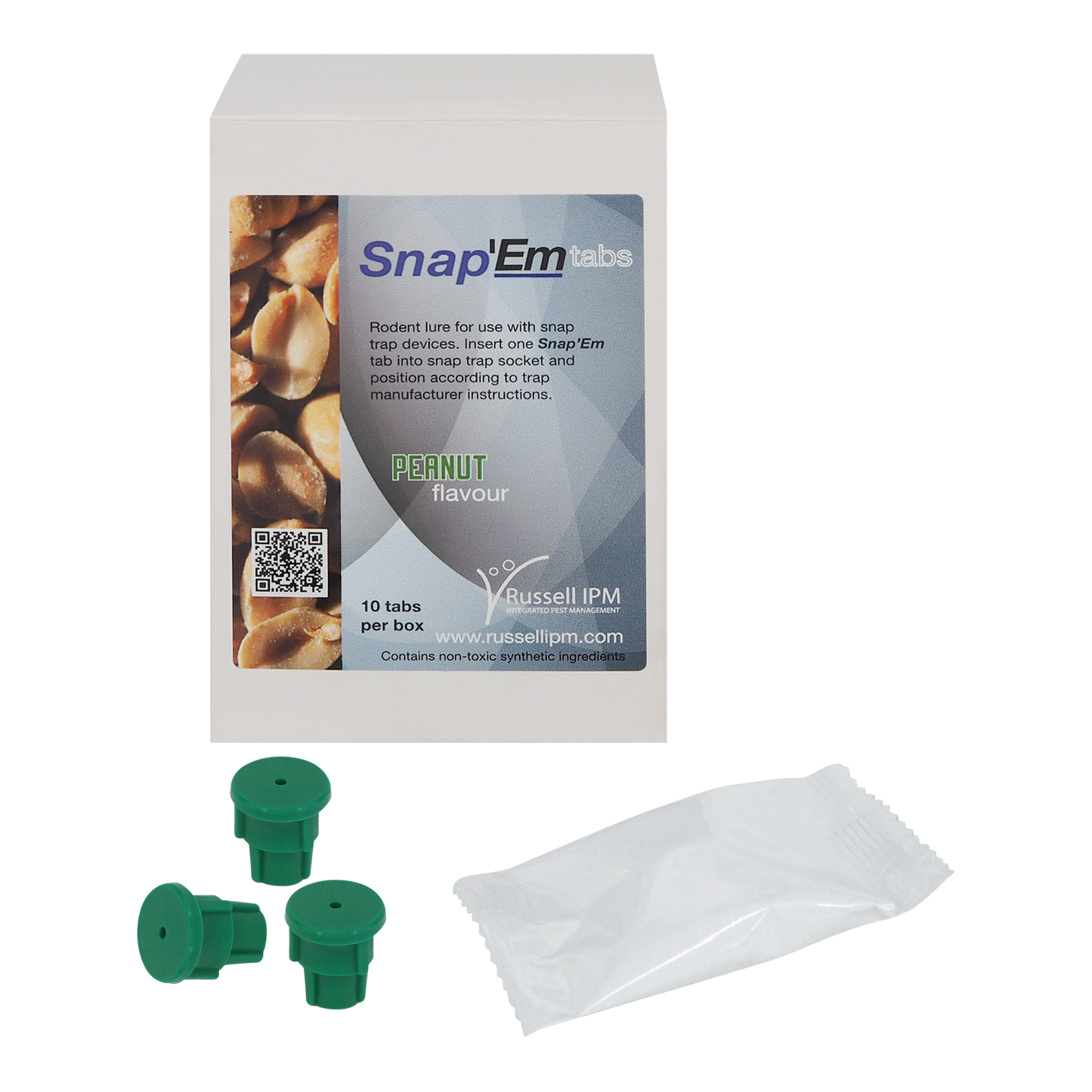 Lockstoff-Tabletten für Schlagfallen.