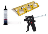 Silberfischgel | Komplettset Silberfischchengel mit Gel-Applikator BaitGun und Finicon Insekten Klebefalle (10 x 3)