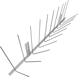 Taubenabwehr | Taubenabwehr Spikes Dachrinne 1 Meter